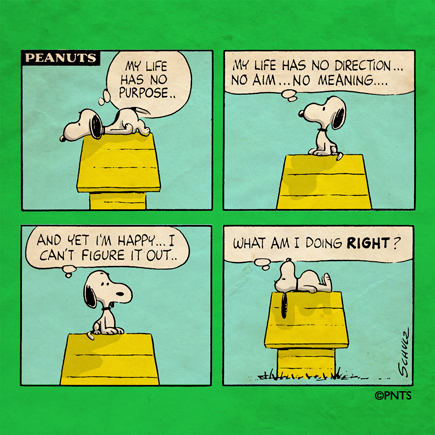 Snoopy - Being Happy